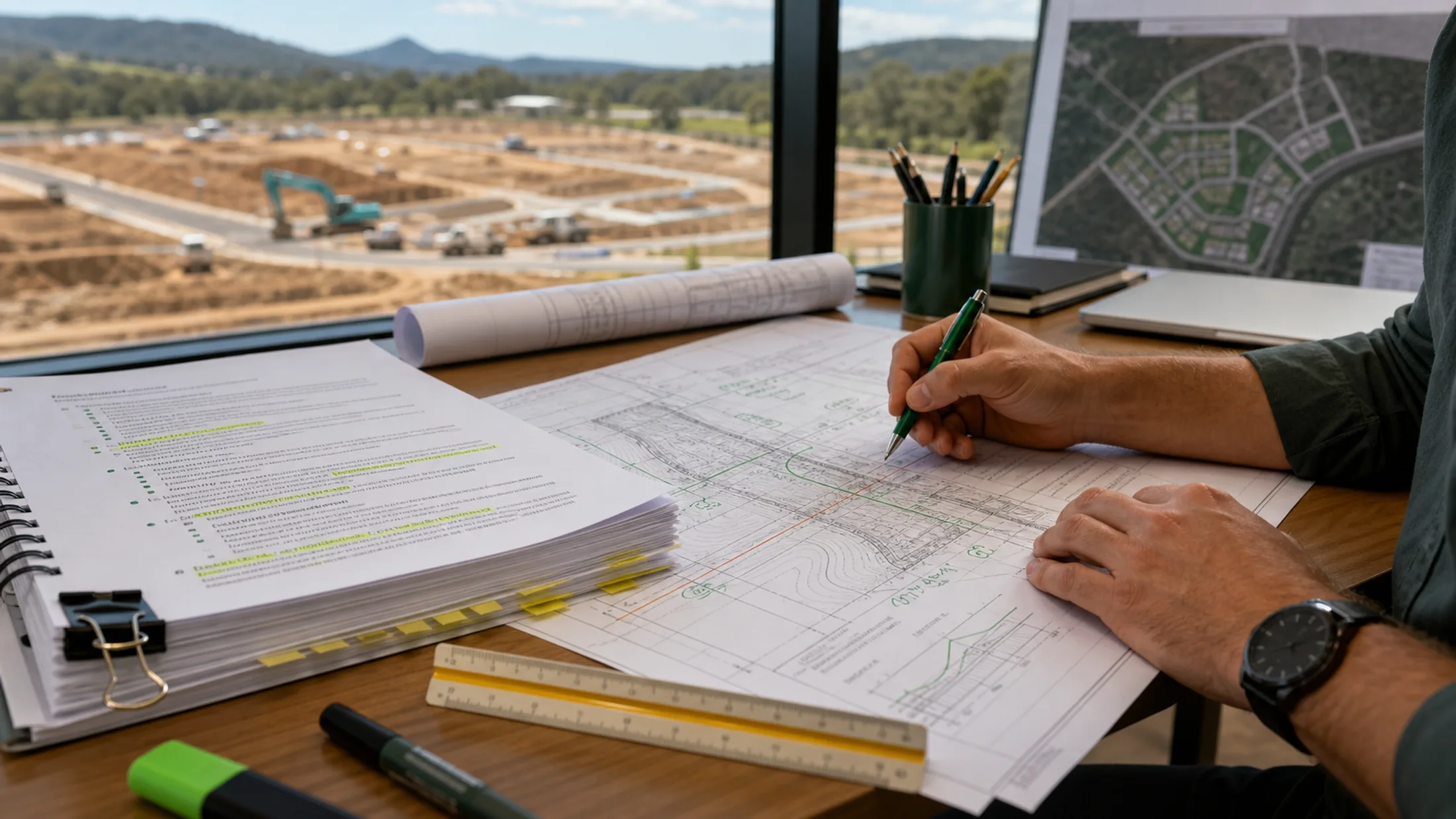 Approvals civil engineering visual